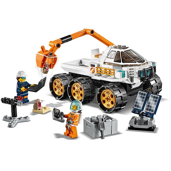 LEGO City: Cursa de testare pentru Rover 60225, 5 ani+, 202 piese