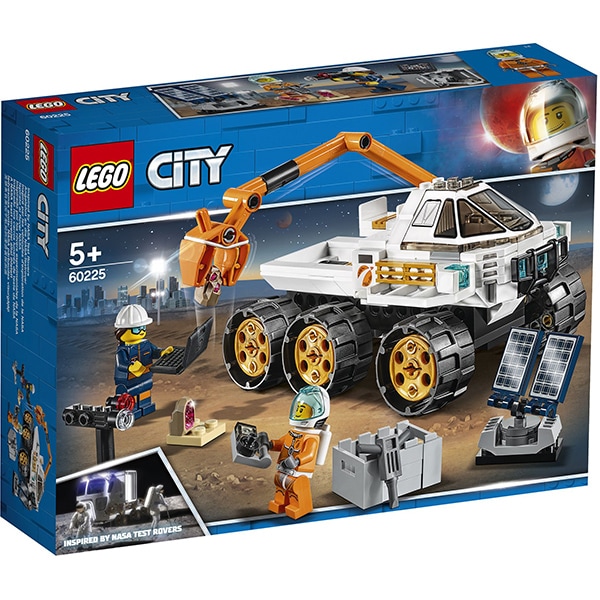 LEGO City: Cursa de testare pentru Rover 60225, 5 ani+, 202 piese