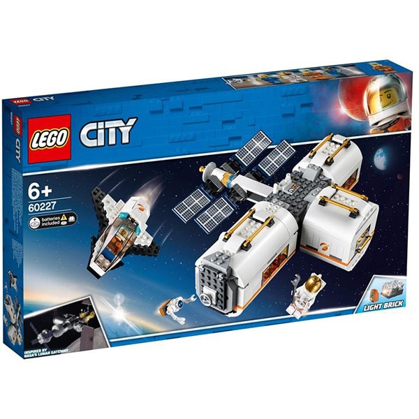 LEGO City: Statie spatiala lunara 60227, 6 ani+, 412 piese