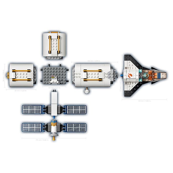 LEGO City: Statie spatiala lunara 60227, 6 ani+, 412 piese