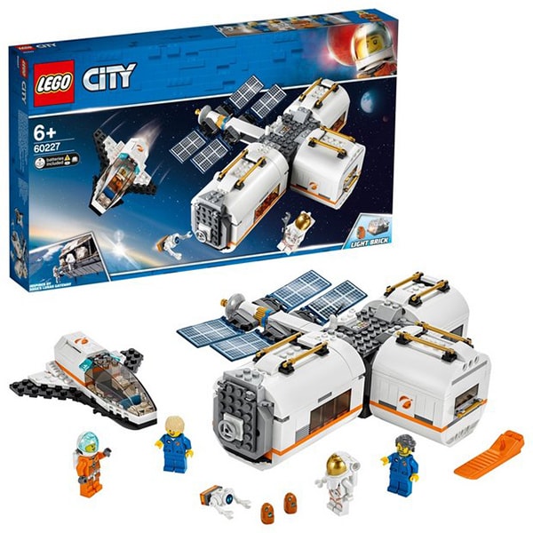 LEGO City: Statie spatiala lunara 60227, 6 ani+, 412 piese
