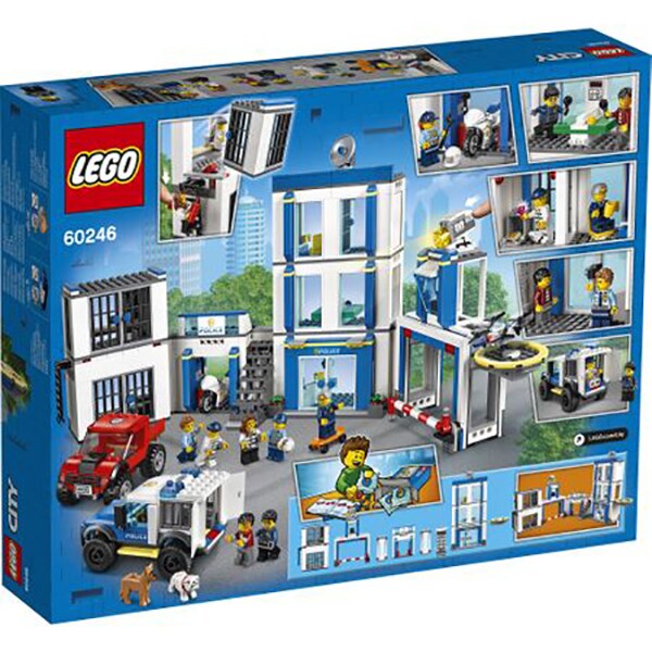 LEGO City: Police - Sectie de politie 60246, 6 ani+, 743 piese