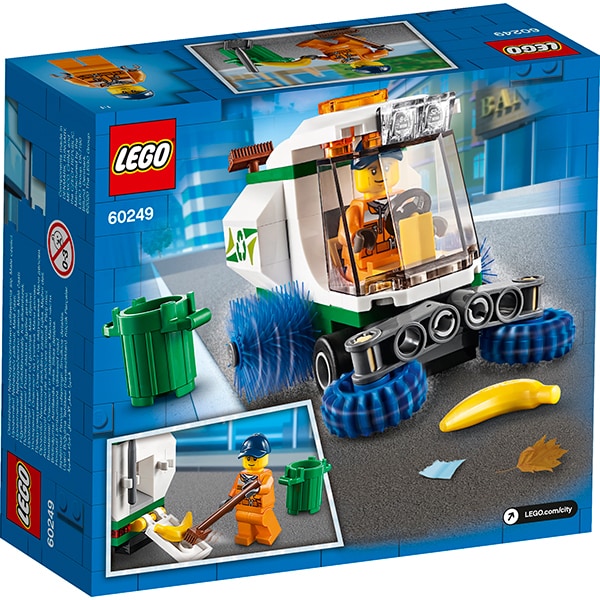 LEGO City: Masina de maturat strada 60249, 5 ani+, 89 piese