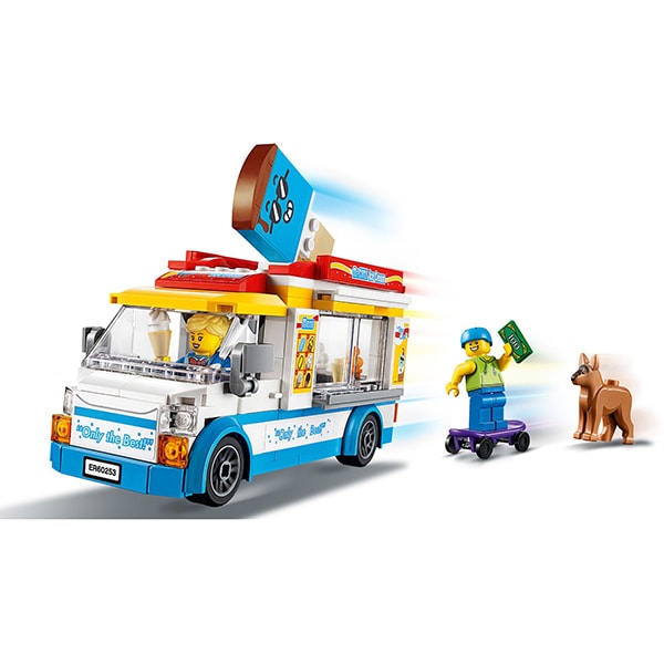 LEGO City: Great Vehicles - Furgoneta cu inghetata 60253, 5 ani+, 200 piese