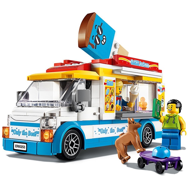 LEGO City: Great Vehicles - Furgoneta cu inghetata 60253, 5 ani+, 200 piese