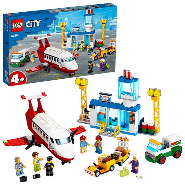 LEGO City: Aeroport central 60261, 4 ani+, 286 piese