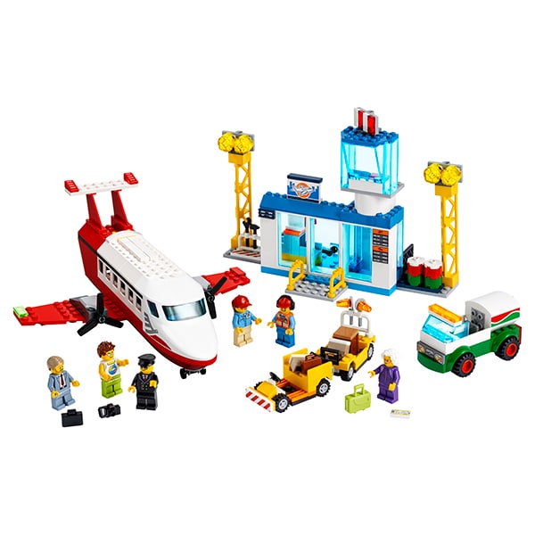 LEGO City: Aeroport central 60261, 4 ani+, 286 piese