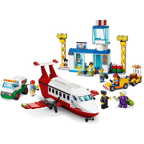 LEGO City: Aeroport central 60261, 4 ani+, 286 piese
