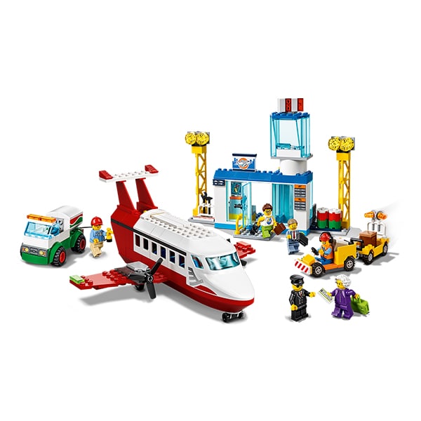 LEGO City: Aeroport central 60261, 4 ani+, 286 piese