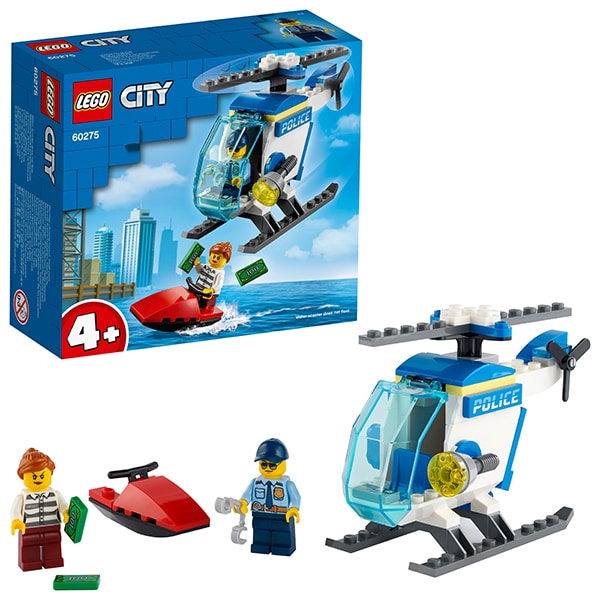 LEGO City: Elicopterul politie 60275, 4 ani+, 51 piese