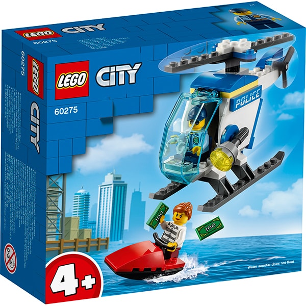 LEGO City: Elicopterul politie 60275, 4 ani+, 51 piese
