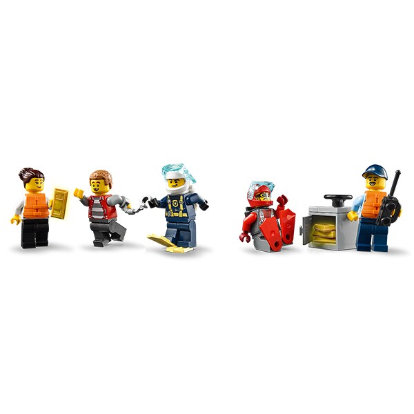 LEGO City: Nava de patrulare a politiei 60277, 5 ani+, 276 piese