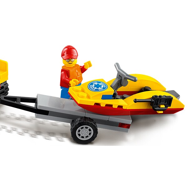 LEGO City: ATV de salvare pe plaja 60286, 5 ani+, 79 piese