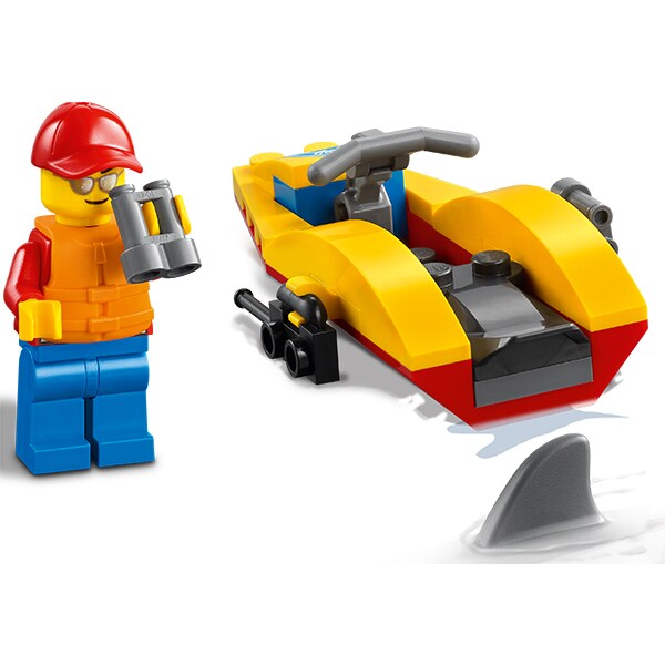 LEGO City: ATV de salvare pe plaja 60286, 5 ani+, 79 piese