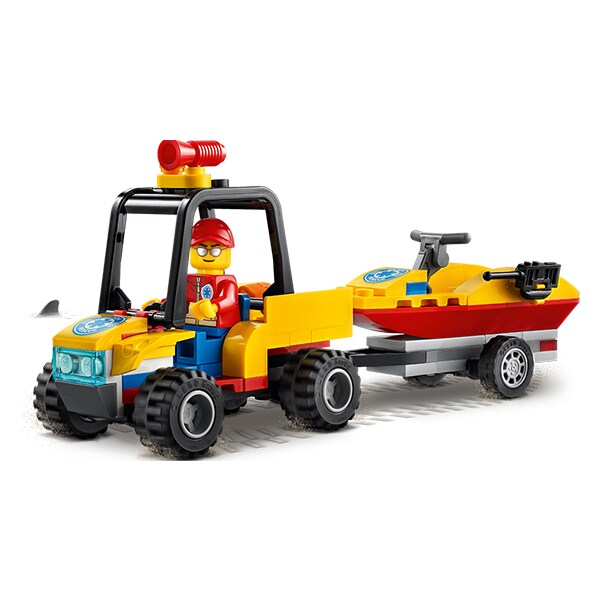 LEGO City: ATV de salvare pe plaja 60286, 5 ani+, 79 piese