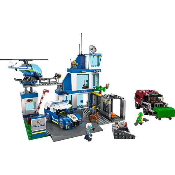 LEGO City: Sectie de politie 60316, 6 ani+, 668 piese