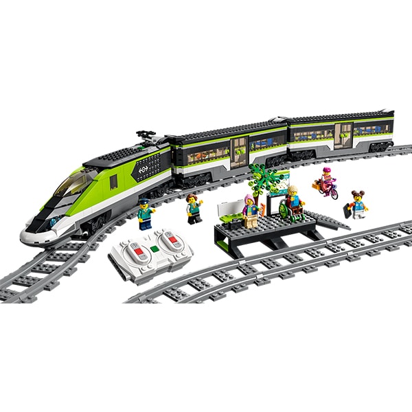 LEGO City: Tren expres de pasageri 60337, 7 ani+, 764 piese