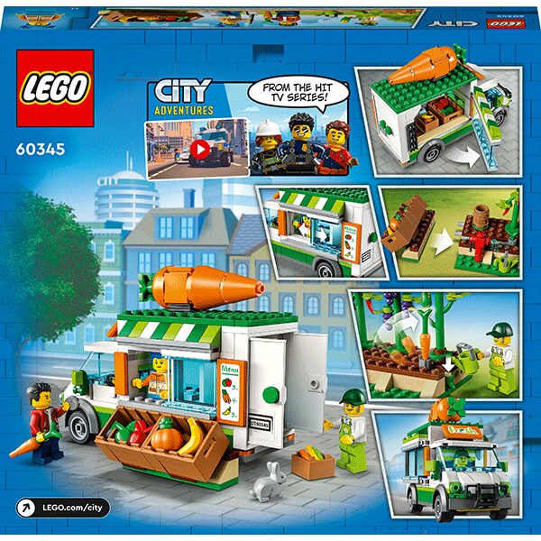 LEGO City: Furgoneta fermierului 60345, 5 ani+, 310 piese