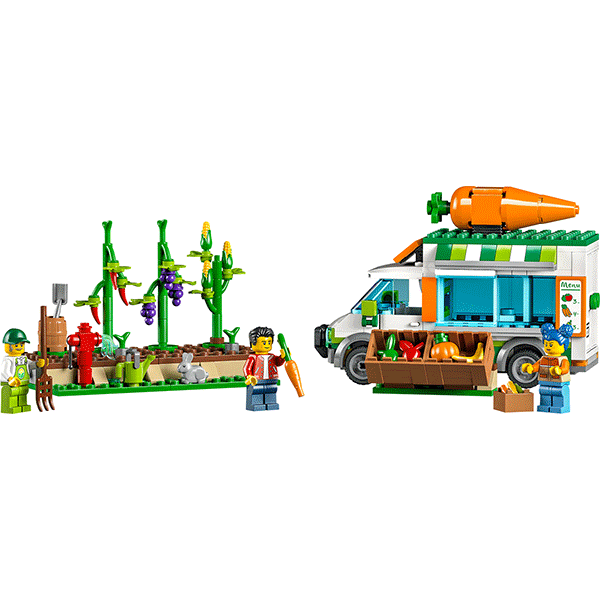 LEGO City: Furgoneta fermierului 60345, 5 ani+, 310 piese