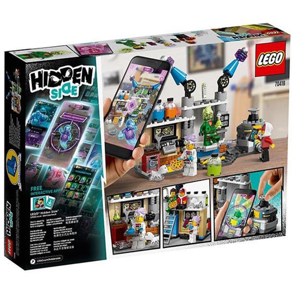 LEGO Hidden Side: Laboratorul cu fantome al lui J.B. 70418, 7 ani+, 173 piese