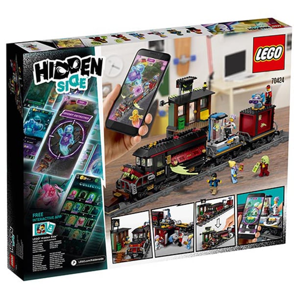 LEGO Hidden Side: Trenul expres al fantomelor 70424, 8 ani+, 697 piese