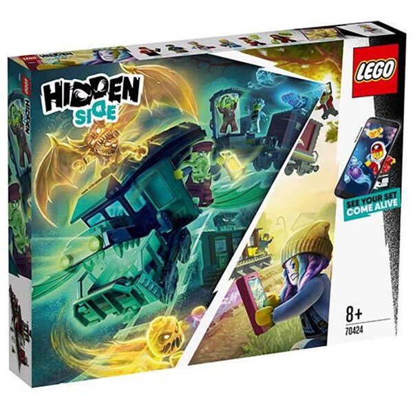 LEGO Hidden Side: Trenul expres al fantomelor 70424, 8 ani+, 697 piese