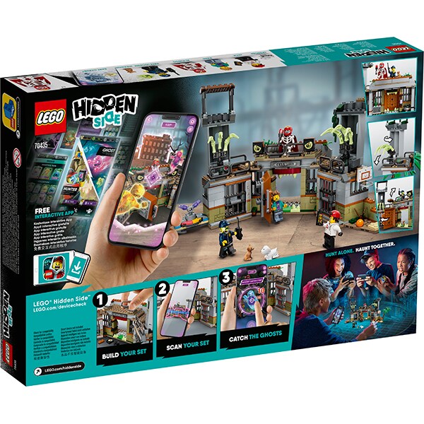 LEGO Hidden Side: Inchisoarea abandonata din Newbury 70435, 7 ani+, 400 piese