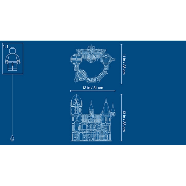 LEGO Hidden Side: Castelul misterelor 70437, 9 ani+, 1035 piese