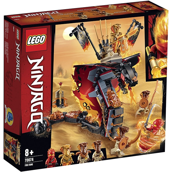 LEGO Ninjago: Gheara de Foc 70674, 8 ani+, 463 piese