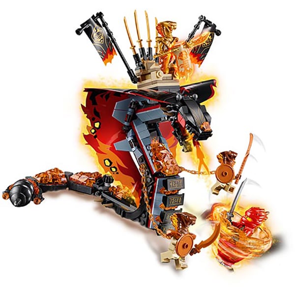 LEGO Ninjago: Gheara de Foc 70674, 8 ani+, 463 piese