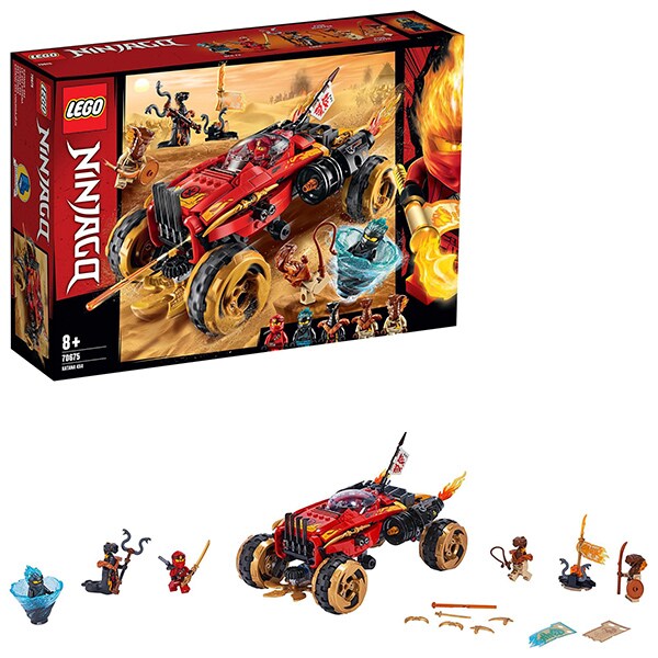 LEGO Ninjago: Katana 4x4 70675, 8 ani+, 450 piese