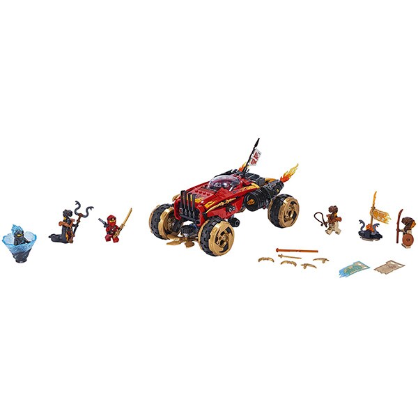 LEGO Ninjago: Katana 4x4 70675, 8 ani+, 450 piese