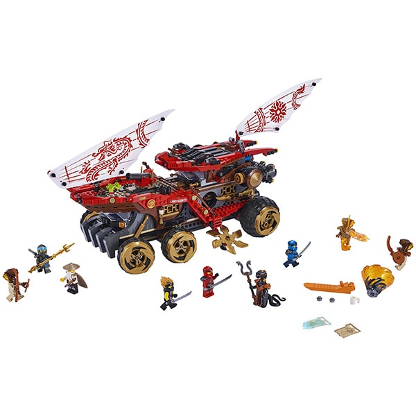 LEGO Ninjago: Bounty de teren 70677, 9 ani+, 1178 piese