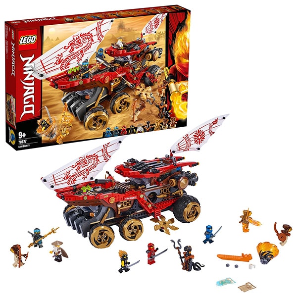 LEGO Ninjago: Bounty de teren 70677, 9 ani+, 1178 piese