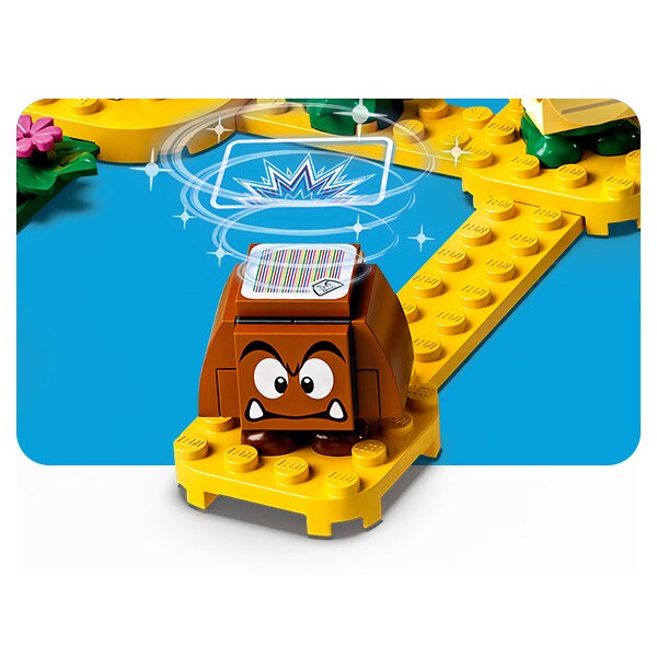 LEGO Mario: Set de extindere Toboganul Plantei Piranha 71365, 7 ani+, 217 piese