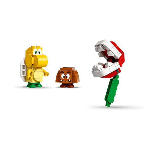 LEGO Mario: Set de extindere Toboganul Plantei Piranha 71365, 7 ani+, 217 piese