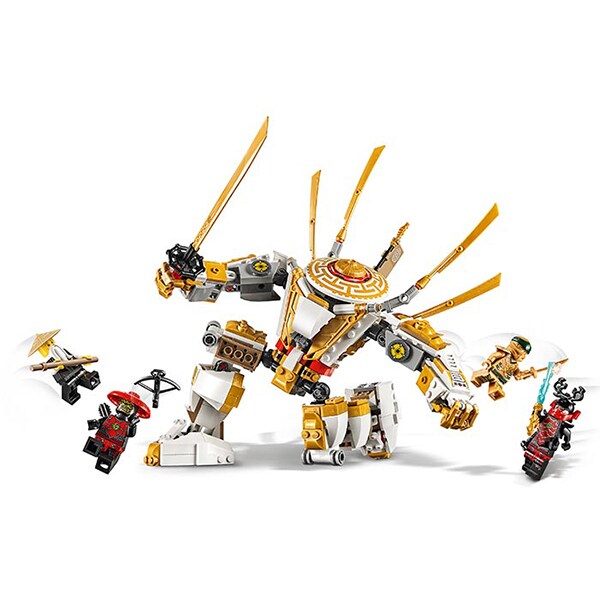 LEGO Ninjago: Robot de aur 71702, 8 ani+, 489 piese