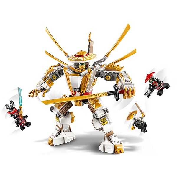 LEGO Ninjago: Robot de aur 71702, 8 ani+, 489 piese
