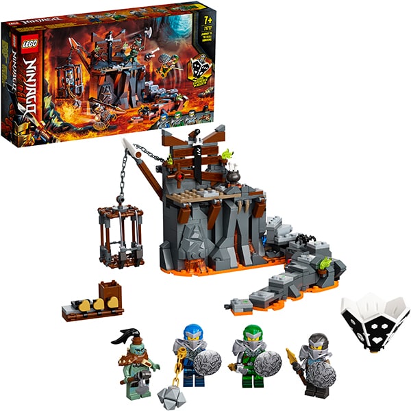 LEGO Ninjago: Calatorie catre temnitele Craniu 71717, 7 ani+, 401 piese