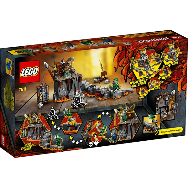 LEGO Ninjago: Calatorie catre temnitele Craniu 71717, 7 ani+, 401 piese