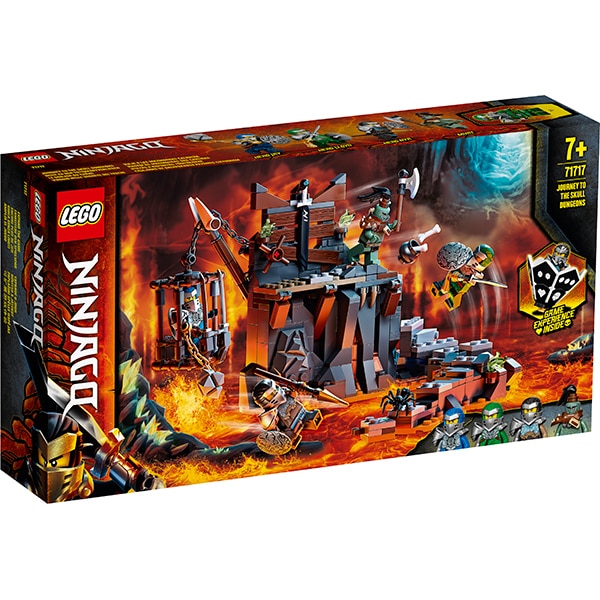 LEGO Ninjago: Calatorie catre temnitele Craniu 71717, 7 ani+, 401 piese
