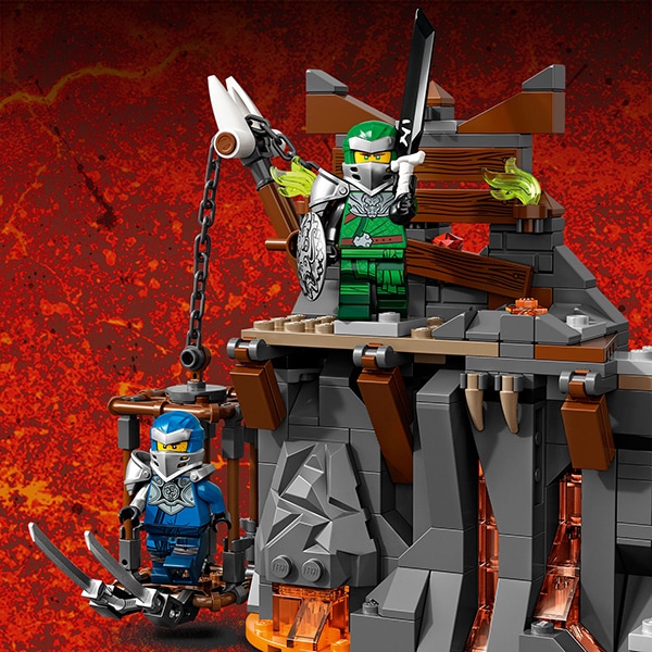 LEGO Ninjago: Calatorie catre temnitele Craniu 71717, 7 ani+, 401 piese