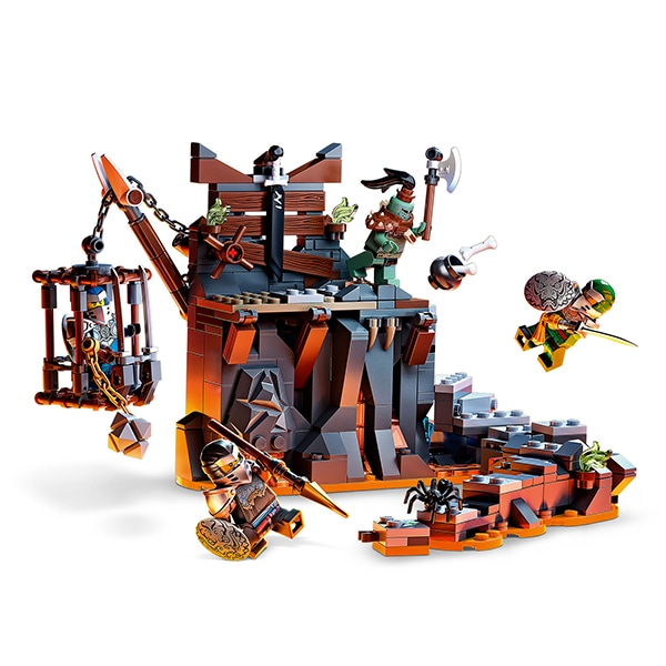 LEGO Ninjago: Calatorie catre temnitele Craniu 71717, 7 ani+, 401 piese