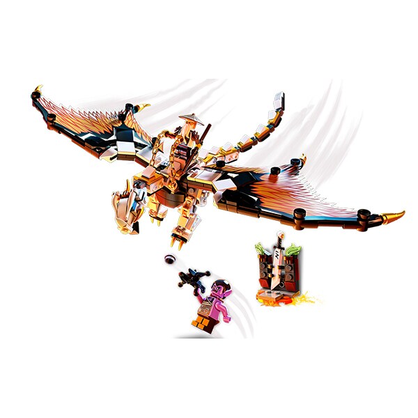 LEGO Ninjago: Dragonul de lupta al lui Wu 71718, 7 ani+, 321 piese