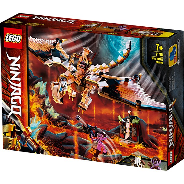 LEGO Ninjago: Dragonul de lupta al lui Wu 71718, 7 ani+, 321 piese