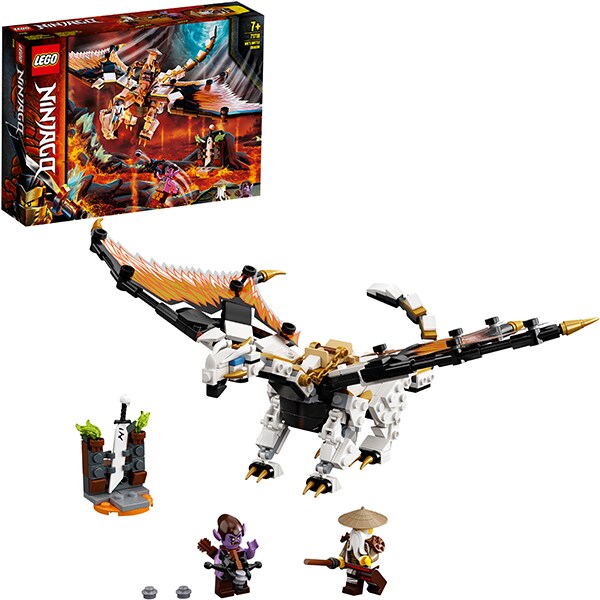 LEGO Ninjago: Dragonul de lupta al lui Wu 71718, 7 ani+, 321 piese