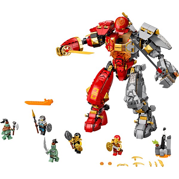 LEGO Ninjago: Robot Piatra de foc 71720, 9 ani+, 968 piese