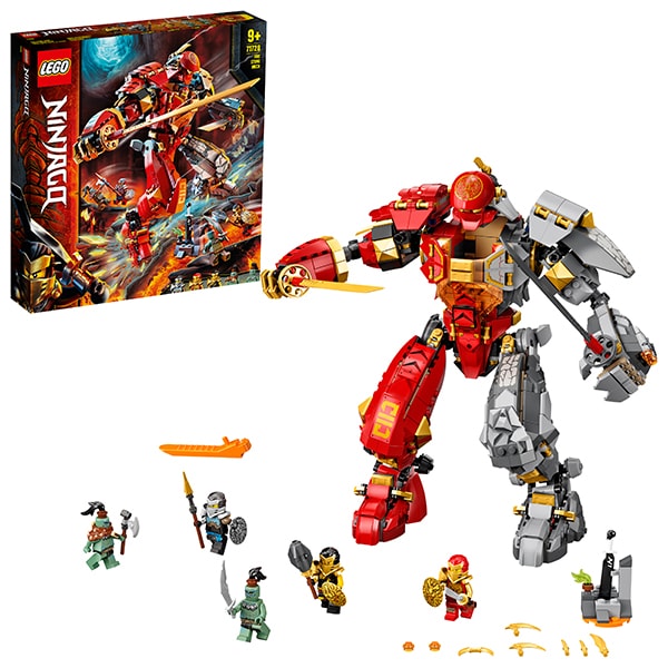 LEGO Ninjago: Robot Piatra de foc 71720, 9 ani+, 968 piese