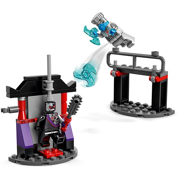 LEGO Ninjago: Set de lupta epica - Zane contra Nindroid 71731, 6 ani+, 57 piese
