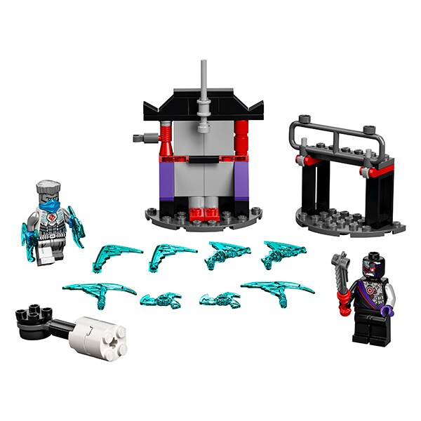 LEGO Ninjago: Set de lupta epica - Zane contra Nindroid 71731, 6 ani+, 57 piese